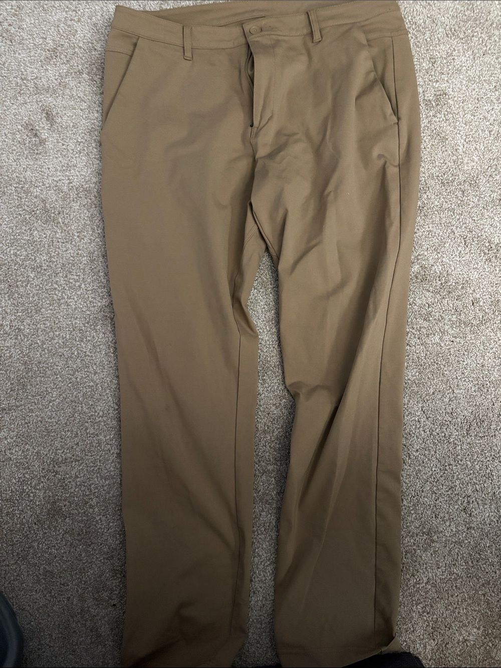 BYLT Basics Slim Chino Pants in Tan